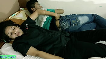 Forbidden Lust: Steamy Stepbrother Fuck Session With Hindi Moans!
