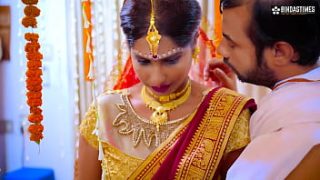 Curvy Desi Bride Gets Railed By Her Ex While Hubby Watches, Moaning In Hindi