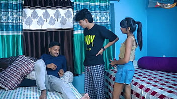**desi Virgin Girl Gets Brutally Pounded By Two Horny Friends While Home Alone – Full Uncut Hindi Audio**