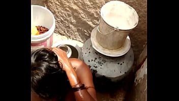Sultry Suds: A Telugu Temptress’ Bathroom Tryst