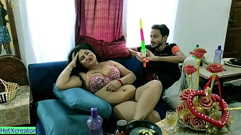 Desi Bhabhi’s Wild Birthday Fuck With Young Stud! Hardcore Hindi Porn