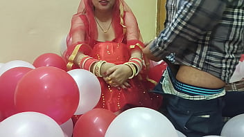A Desi Beauty’s Wedding Night: Her Husband Claims Her Hot Body In Passionate Hindi Lovemaking