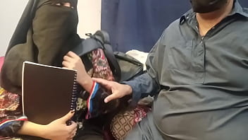 Desi Student In Hijab Gets Pounded Raw By Her Tuition Teacher