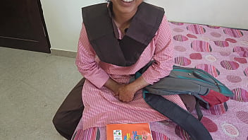 Sizzling Desi Scholar Gets Ravaged In Coaching Room By Instructor, Moaning In Hindi As He Pounds Her Doggy Style