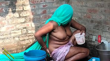 Desi Village Girl Radhika’s Raw And Steamy Bath Video In Hindi