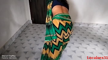 Green Saree Indian Mature Fucks Hard In Fivester Hotel Room – Official Raw Video By Localsex31