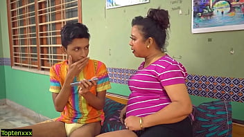 Desperate Indian Teen Boy Brutally Fucks His Curvy Stepsister In Taboo Family Affair