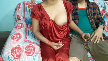 Sultry Indian Wife Seduces In Her Sheer Nighty