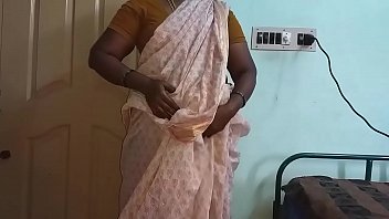 Desperate Mallu Aunty Strips Naked And Fingers Herself For Her Father-in-law