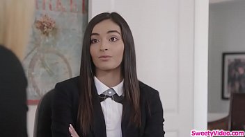 Spoiled Little Slut Gets Her Tight Cunt Devoured By Her Mature Dean