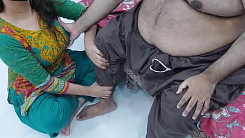 My Stepdaughter’s Foot Rub Turns Filthy As I Grope Her Tits With Raw Hindi Moans