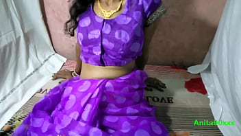 Saree-clad Anita Bhabhi’s Wild Desi Sex Session