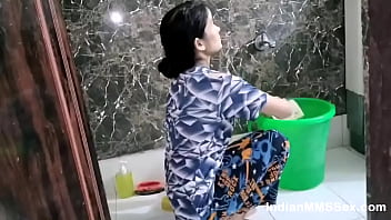Sultry Indian Wife Soaping Up Her Luscious Curves In The Steamy Shower