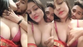 Lustful Devar Grinds His Bare Body Against Bhabhi’s Creamy Mounds