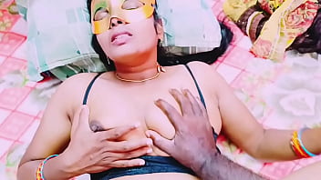 Sizzling Desi Bhabi Gets Wild With Her Devar, Moaning Filthy Telugu Whispers As He Pounds Her Deep.