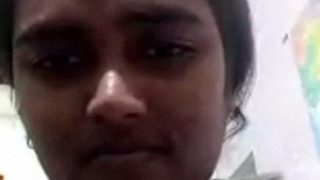 Busty Hyderabad Babe Flashing Her Tits For Her Boyfriend’s Pleasure