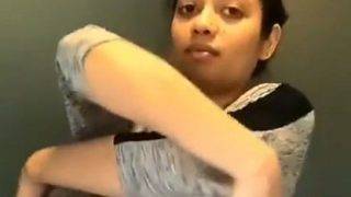 Nisha’s Sultry Desi Tshirt Peel-off Tease