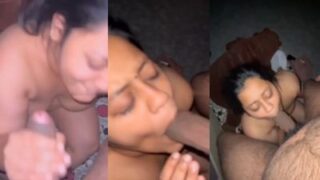 Sultry Chennai Aunty Pleasures Her Man With A Deep, Passionate Tamil Blowjob