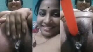 Tamil Milf’s Wild Solo Session: Fucking Herself Silly With A Vibrator