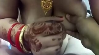 Desi Bride’s Steamy Wedding Night Passion
