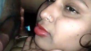 Sultry Slut Slurping On A Thick, Throbbing Cock In A Leaked Sex Tape