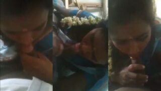Tamil Temptress Takes Her Lover Deep With A Passionate Oral Embrace