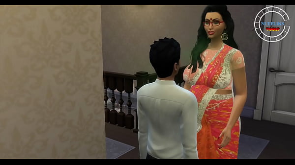 Sultry Indian Tutor’s Animated Seduction