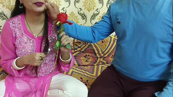 Sultry Indian Couple’s Valentine Week: Rose Day Seduction With Hindi Whispers And Footjob Pleasures