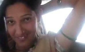 Intimate Car Encounter: Savoring Sweet Indian Curves