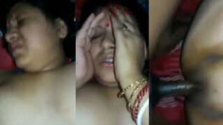 Silent Midnight Fucking Of My Naked Wife While She Tries Not To Moan