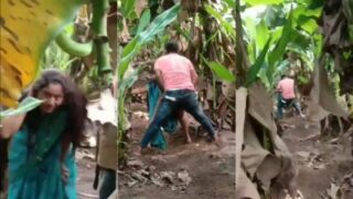 Fucking In The Open Fields: Kolhapuri Couple’s Raw Banana Farm Lust