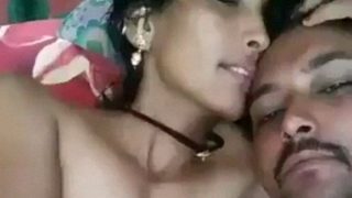 Indian Lovers Homemade Foreplay Sex Clip