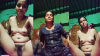Tamil Beauty Bares It All On Camera, Touching Herself In Raw Passion
