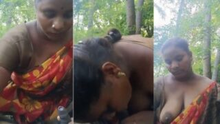 Desi Tamil Vixen Gets Wild And Takes A Thick Indian Cock Deep In The Jungle