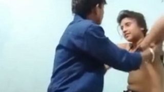 Desi Village Girlfriend Gets Naked And Fucked Hard