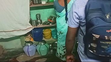 Indian Student Gets Intimate With Aunty In Private Home